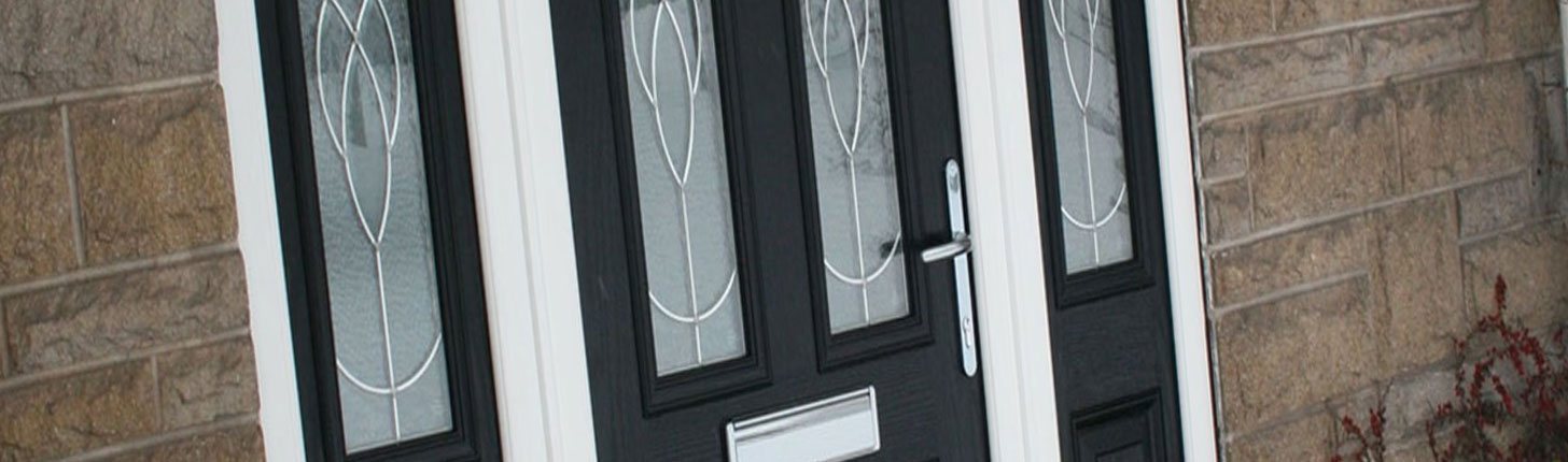 black composite door