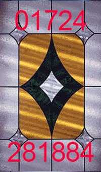 beveled glass designs