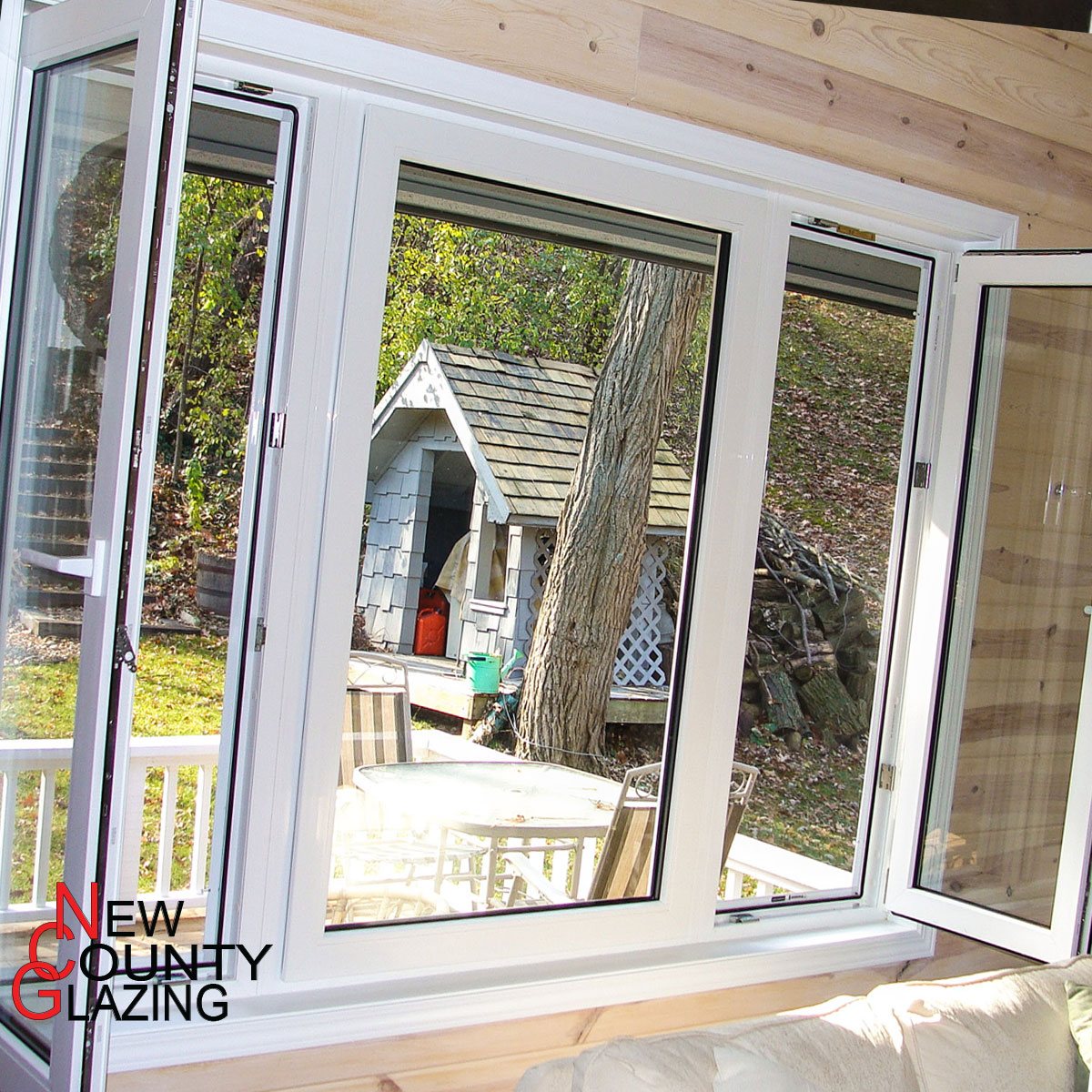 Tilt and turn upvc windows