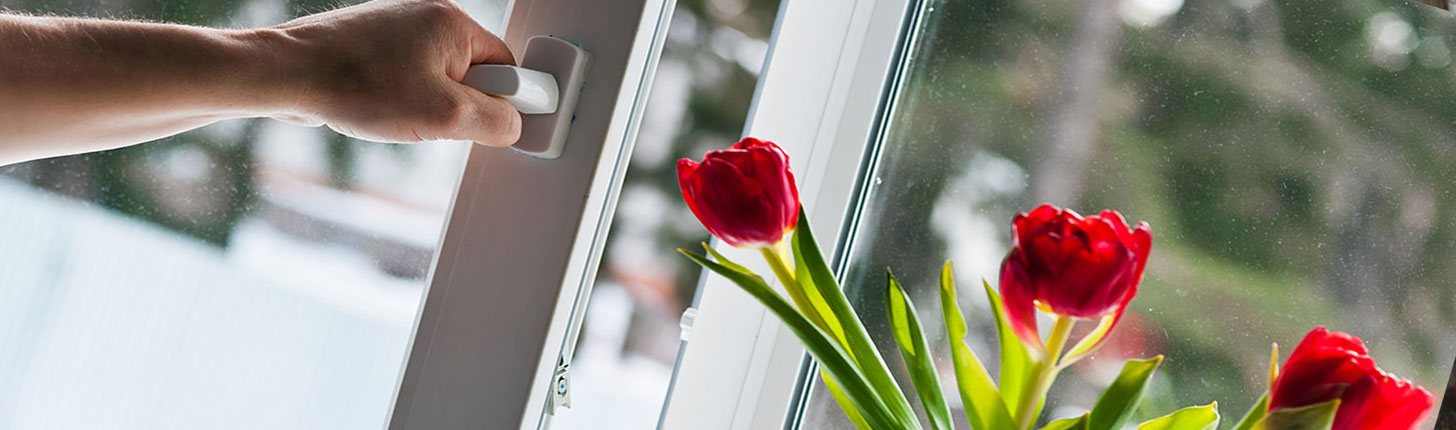 Tilt and turn upvc windows