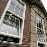 well ventilted Vertical Sliding Window